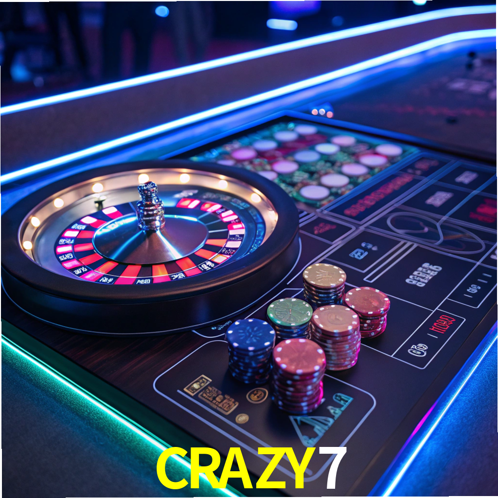 Apostas na Roleta CRAZY7 casino